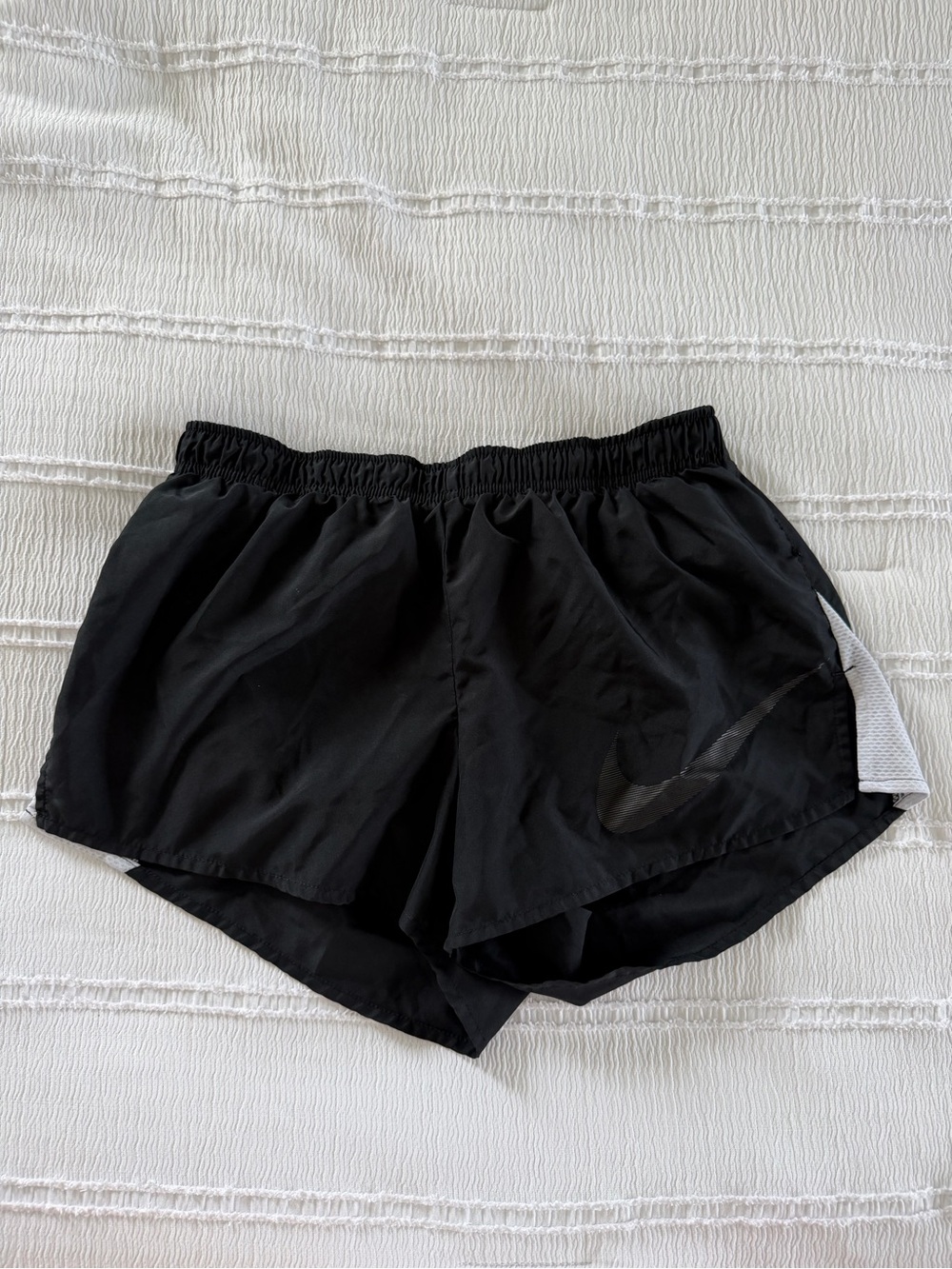 Nike Black and Grey Women's Athletic Shorts Set